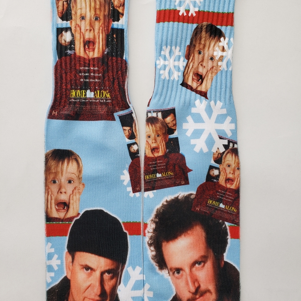 Custom HOME ALONE Socks